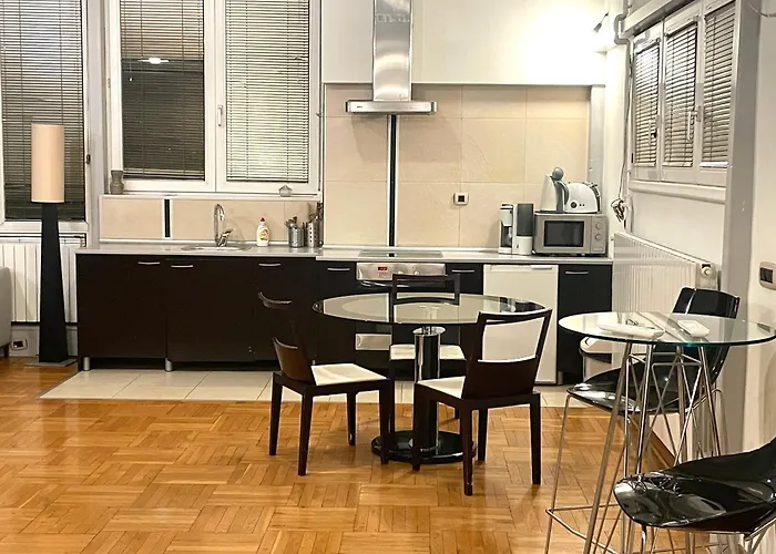 公寓 With A View And The Free Parking 贝尔格莱德